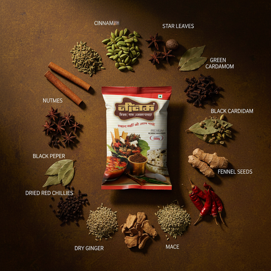 Garam Masala Pouch - Ingredients