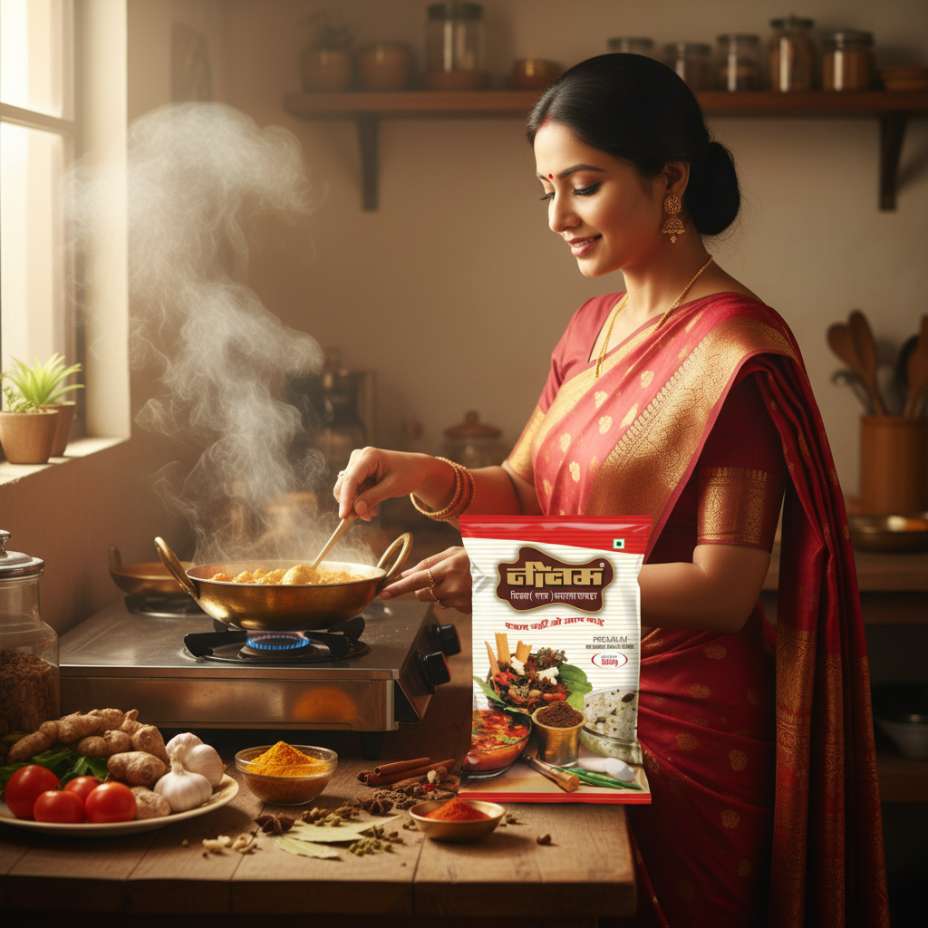 Garam Masala Pouch - Lifestyle