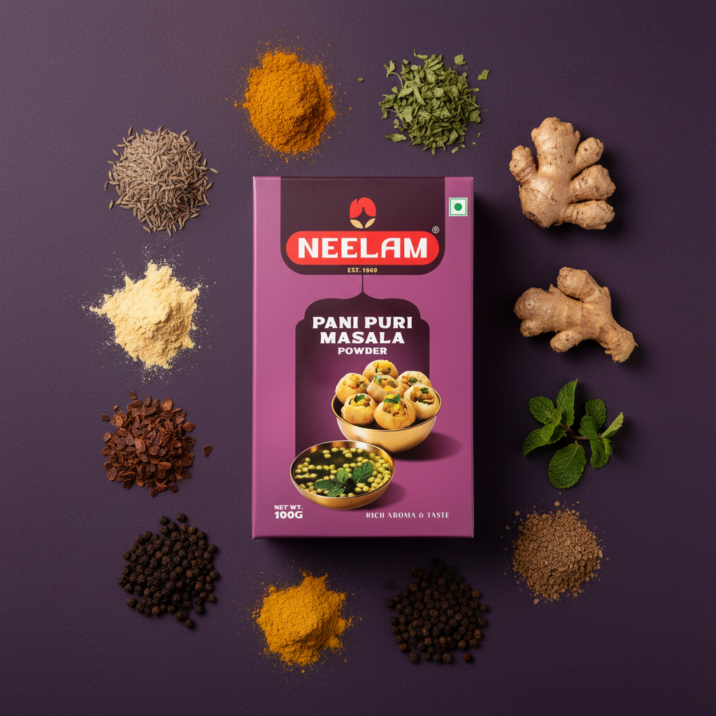 Pani Puri - Ingredients